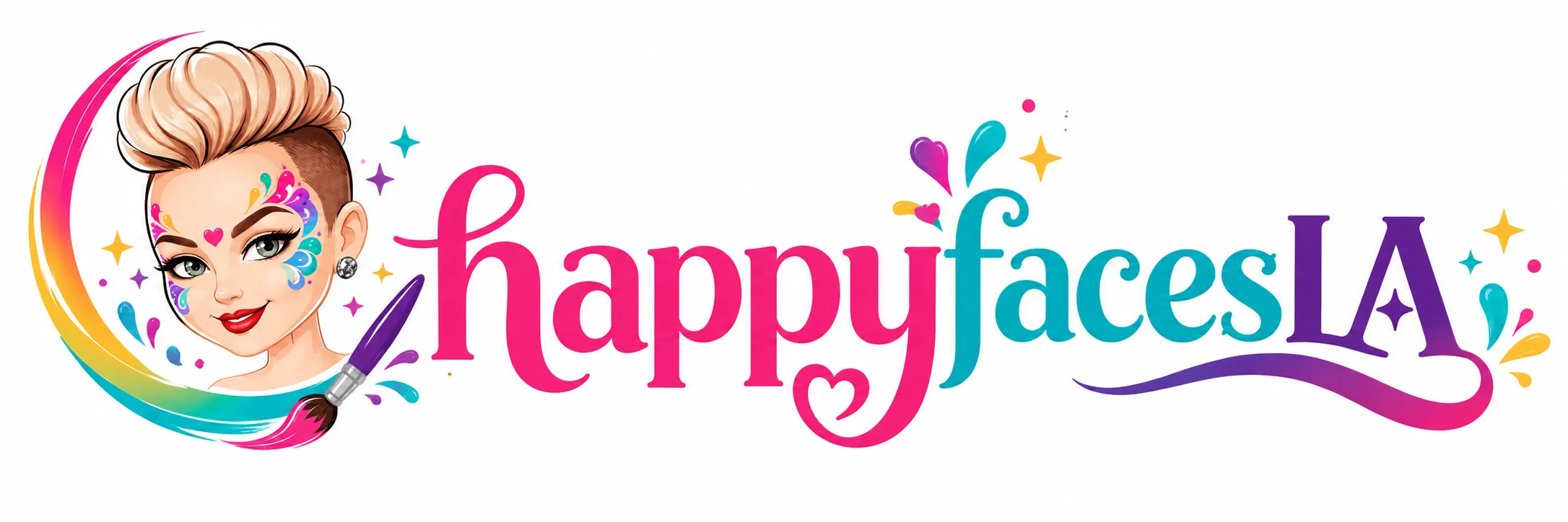 Happy Faces LA logo