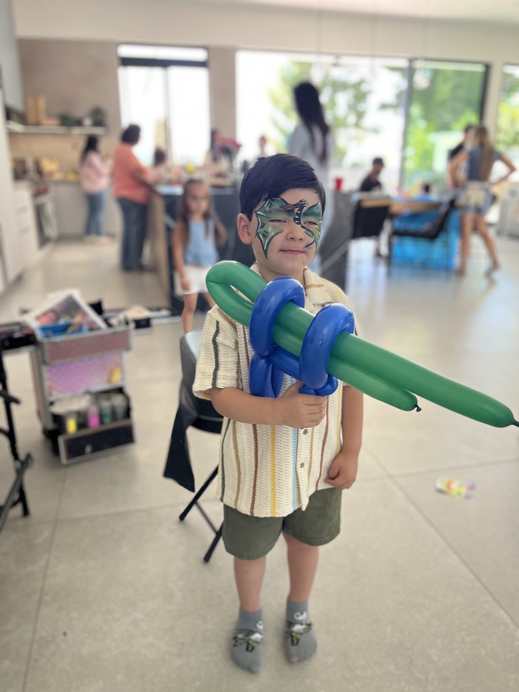Green Balloon Sword by Happy Faces LA.