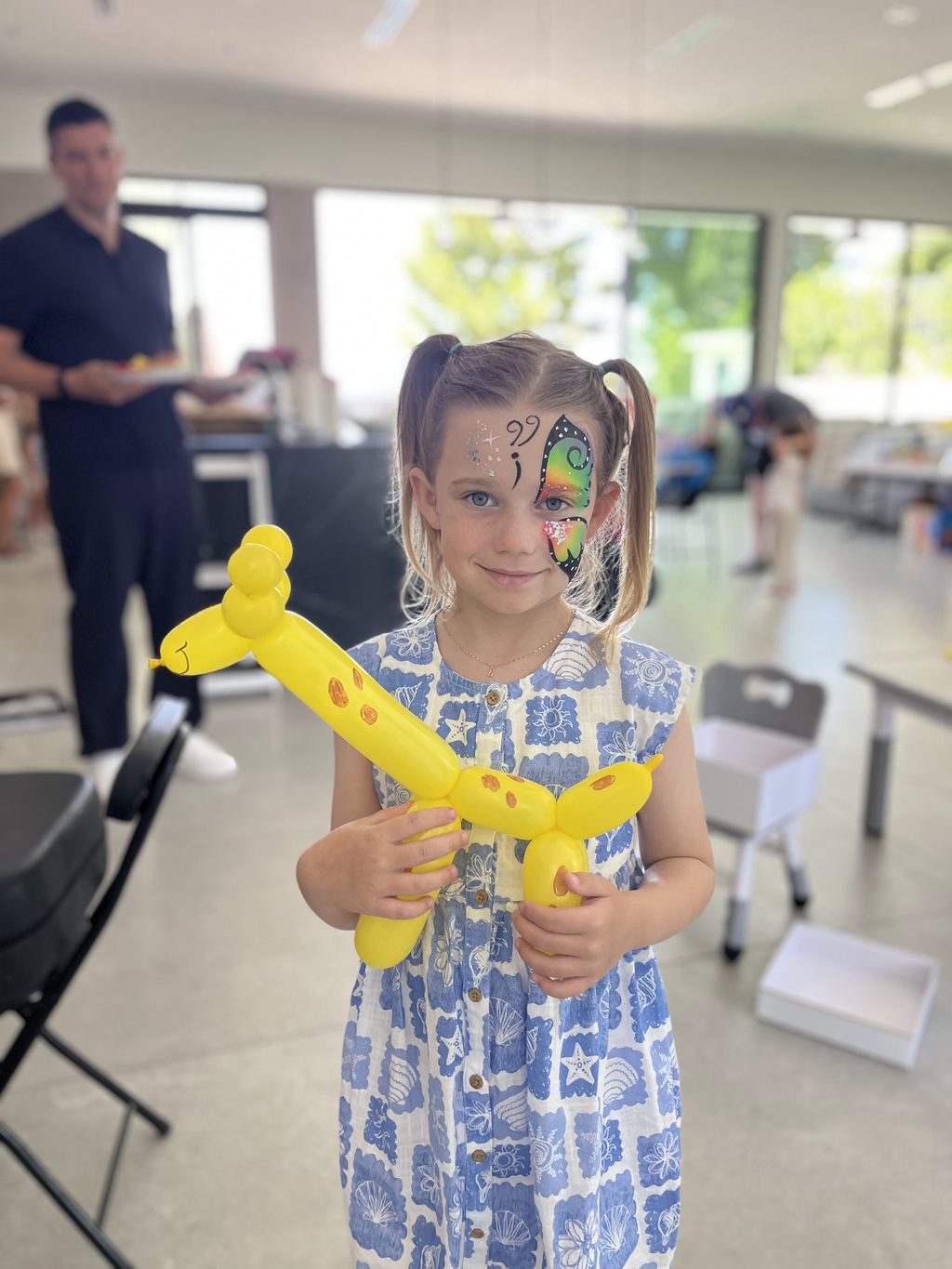 Yellow Balloon Sword by Happy Faces LA.