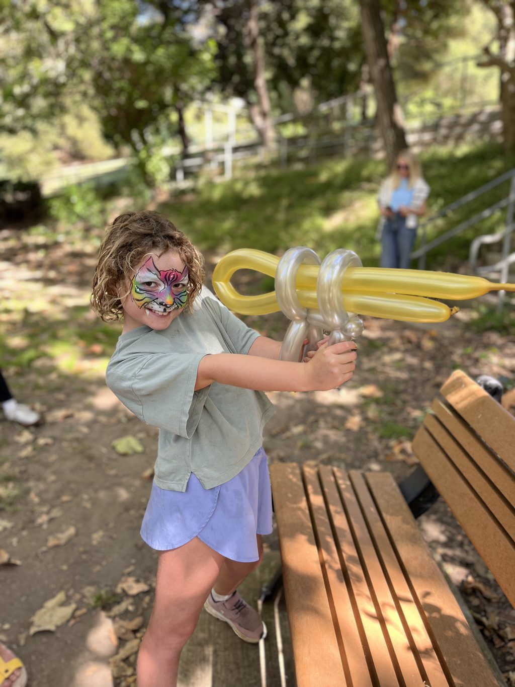 Yellow Balloon Sword by Happy Faces LA.
