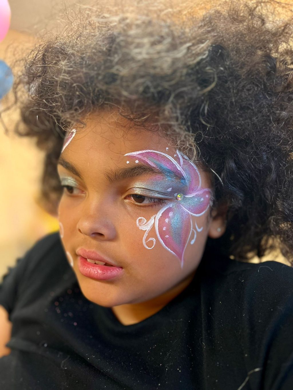 Fairy Butterfly Eye Design by Happy Faces LA.